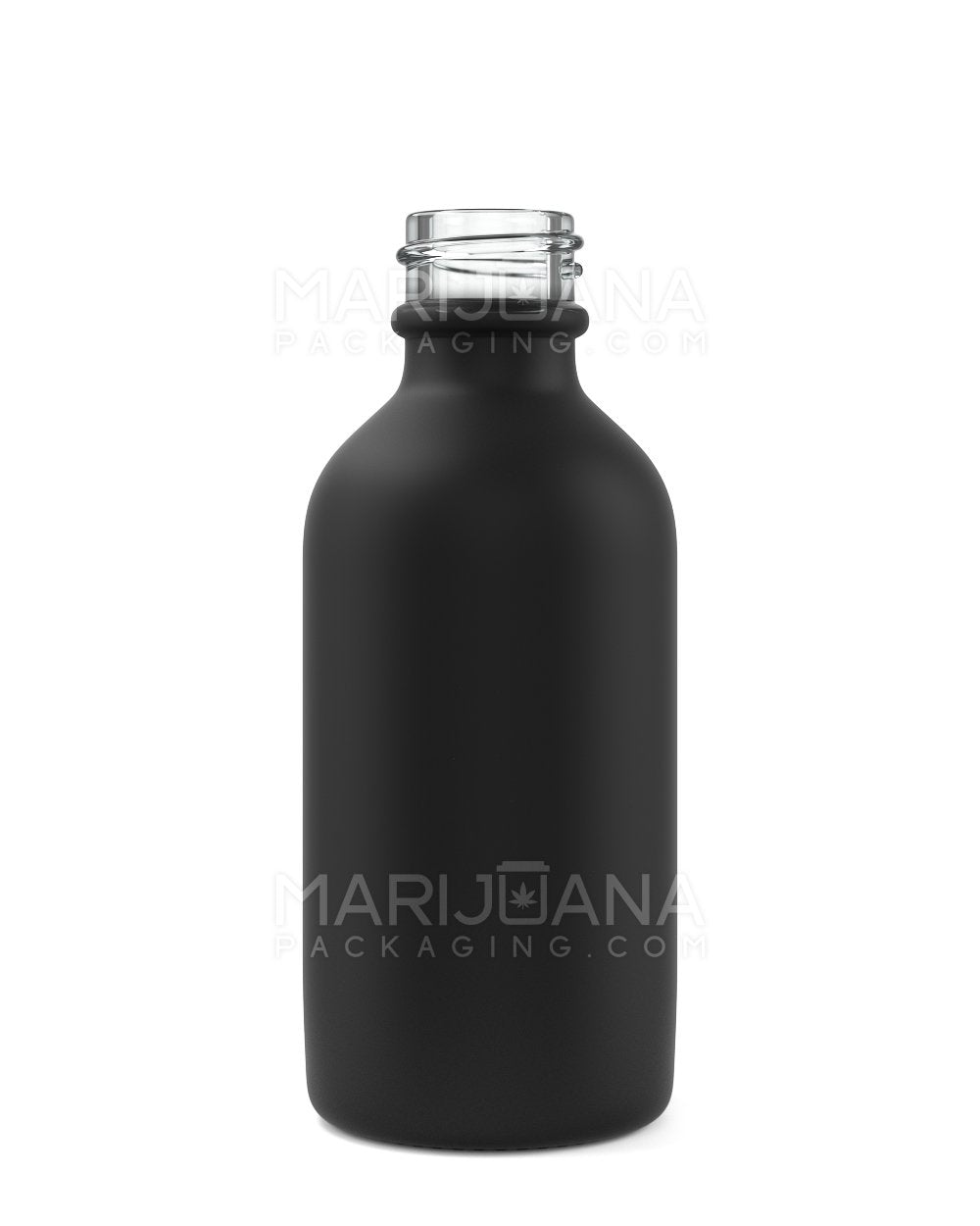 Glass Tincture Bottles | 2oz - Matte Black | Sample