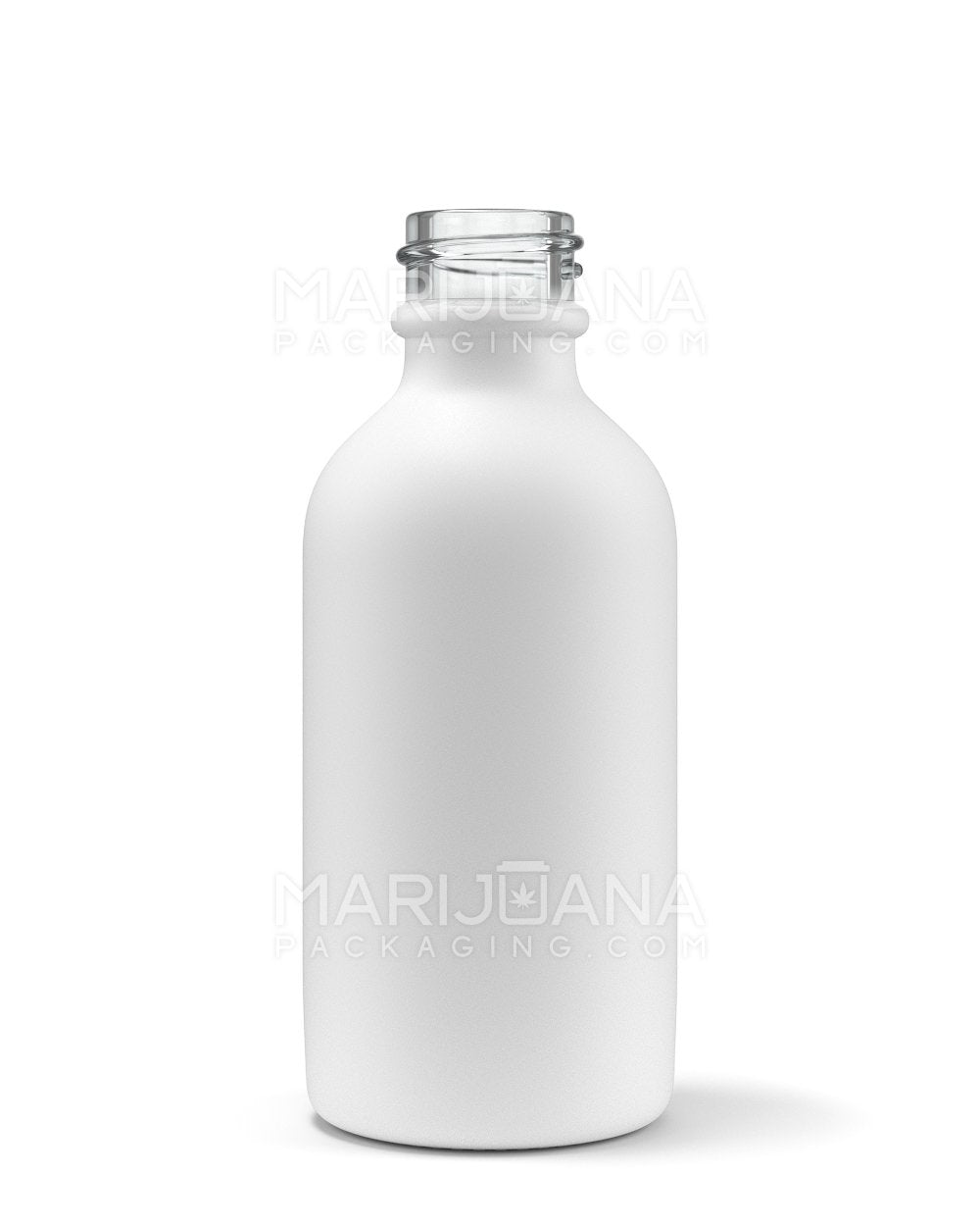 Glass Tincture Bottles | 2oz - Matte White | Sample