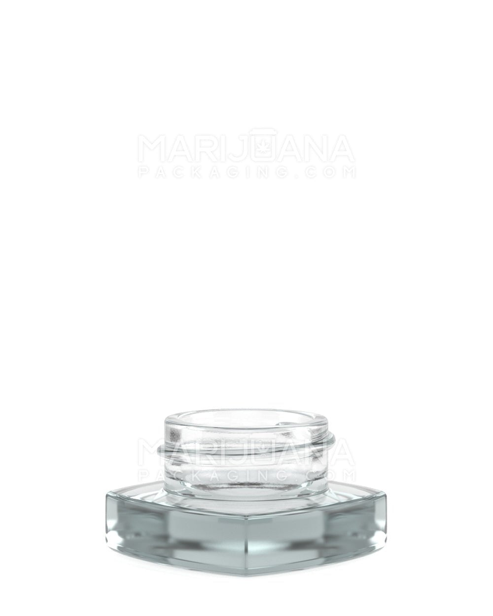 Clear Glass Pillow Concentrate Jar | 38mm - 9mL | Sample