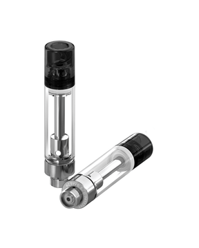 ACTIVE Black Barrel Vortex Vape Mouthpiece for EZ Click™ Plastic Cartridges 100/Box - 3