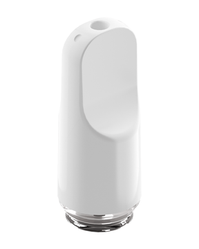 ACTIVE White Plastic Flat Vape Mouthpiece for for EZ Click™ Cartridges 100/Box - 1