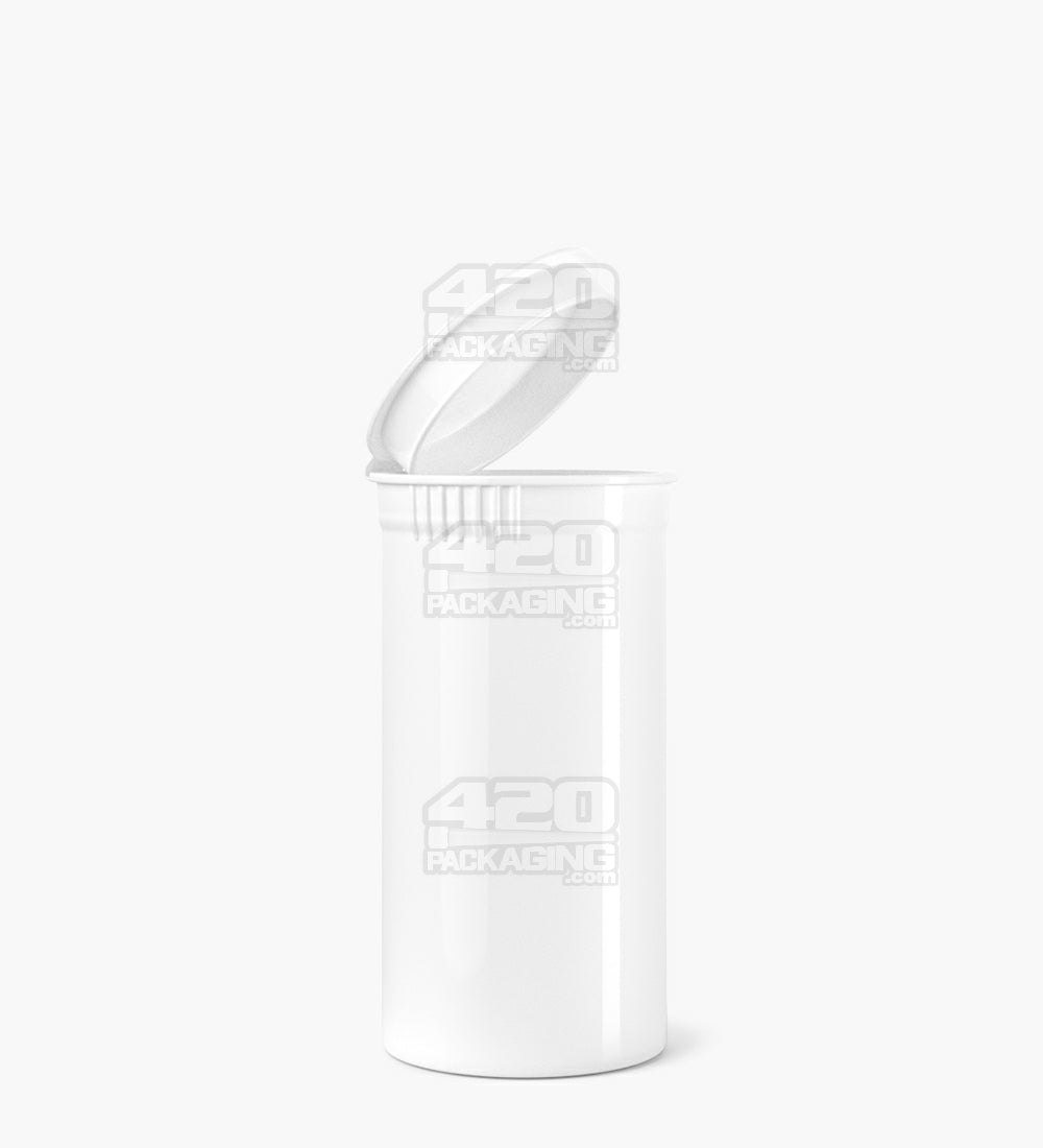 13 Dram White Child Resistant Opaque Pop Top Bottles 315/Box