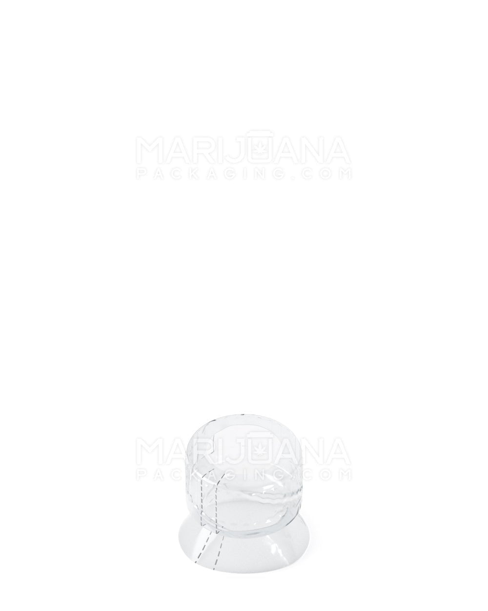 Tamper Evident Heat Seal PVC Shrink Bands | 50mm x 35mm - Clear Plastic - Sample