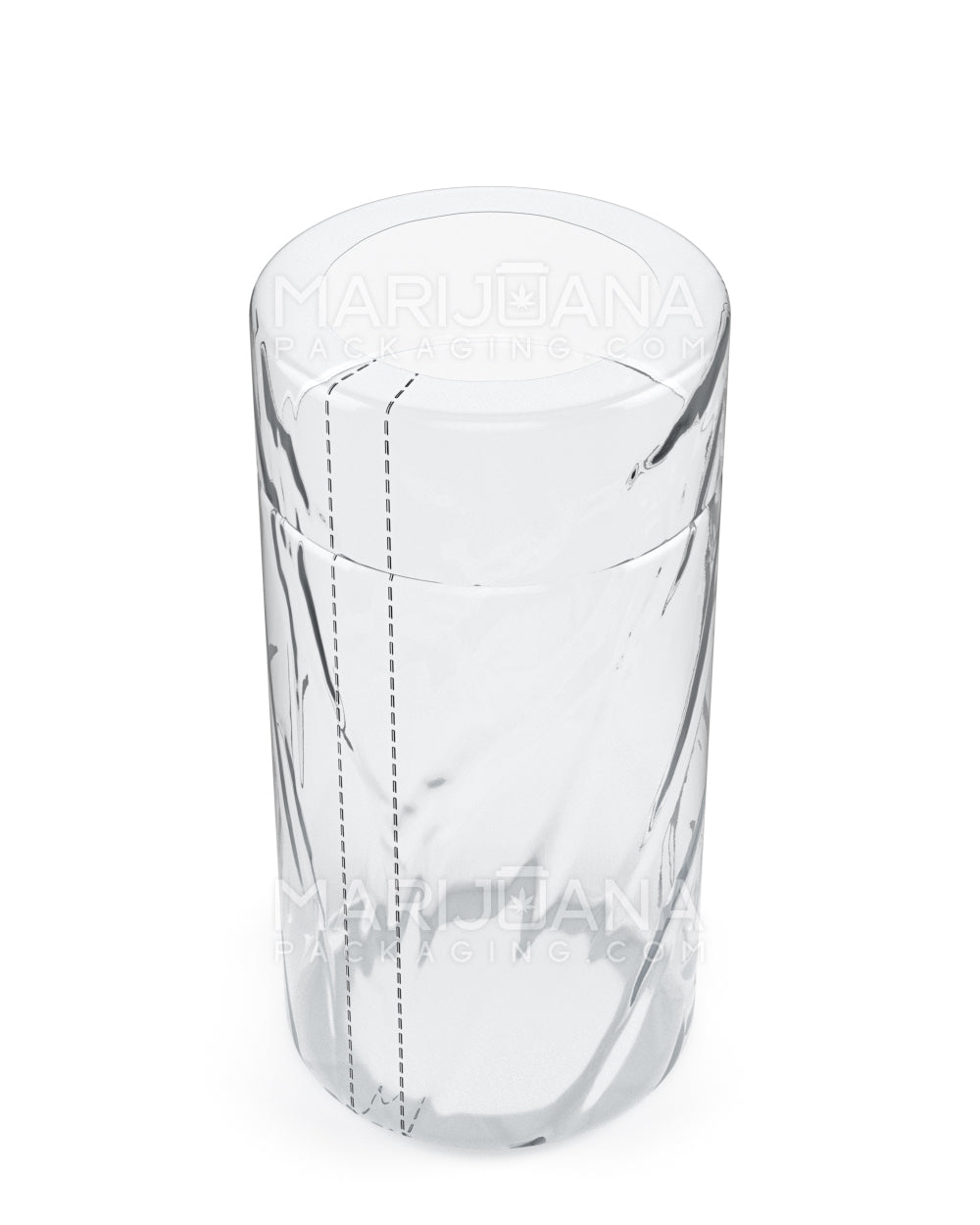 Tamper Evident Heat Seal PVC Shrink Bands | 75mm x 100mm - Clear Plastic - Sample