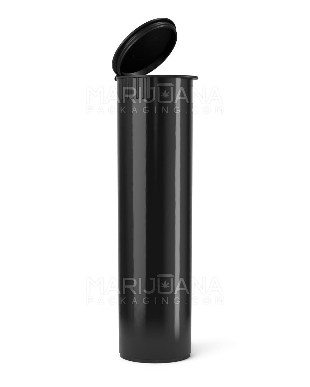 Child Resistant King Size Pop Top Opaque Wide Multi-Pre-Roll Plastic Pre-Roll Tubes | 116mm - Black | Sample