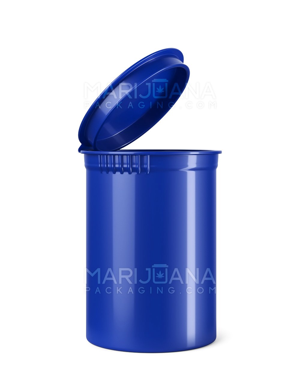 Child Resistant Opaque Blueberry Pop Top Bottles | 30dr - 7g | Sample