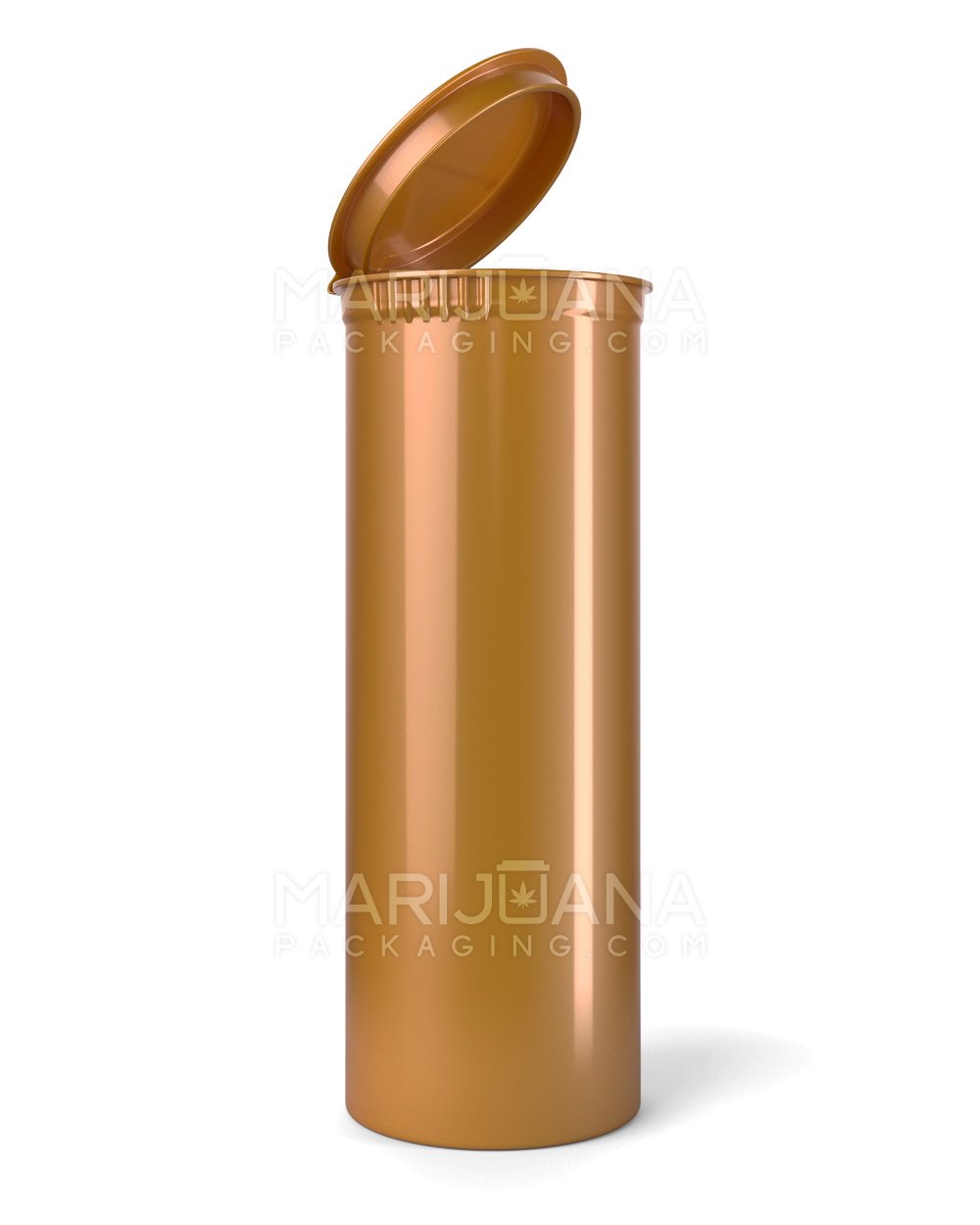 Child Resistant Opaque Gold Pop Top Bottles | 60dr - 14g | Sample