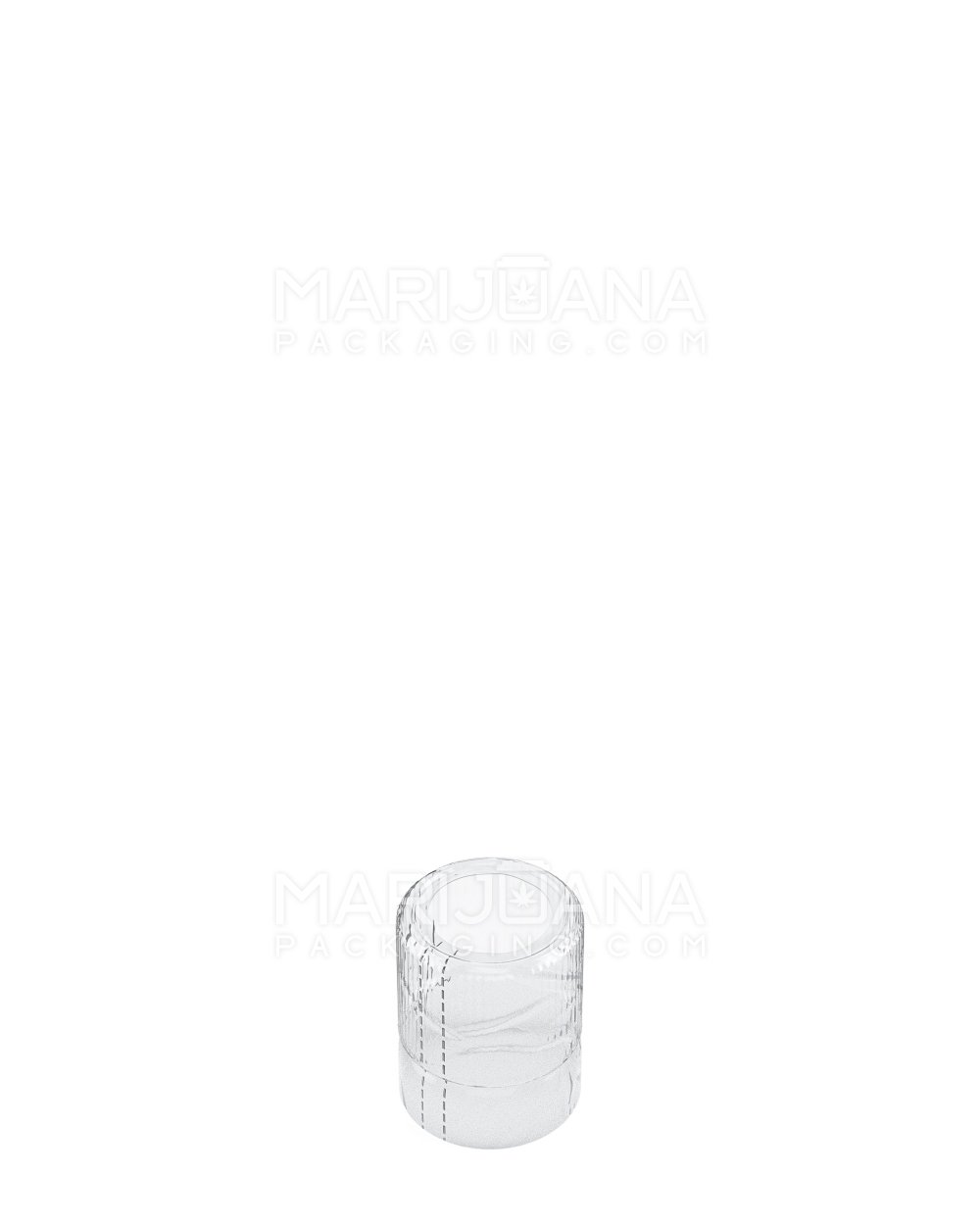 Tamper Evident Heat Seal PETG Shrink Bands for Tubes | 30mm x 38mm - Clear Plastic - Sample