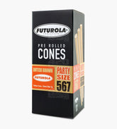Futurola 140mm Party Size Pre Rolled Paper Cones 567/Box - 1