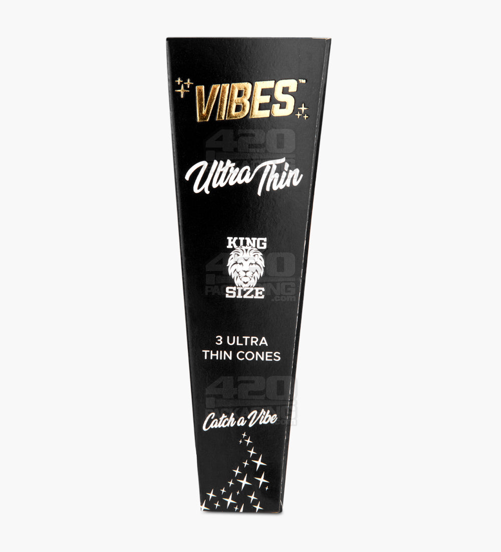 Vibes Retail Display Ultra Thin King Size Pre-Rolled Cones 30 Packs - 2