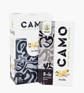 Camo Vanilla Natural Leaf Mini Rolls Blunt Wraps 25/Box - 1