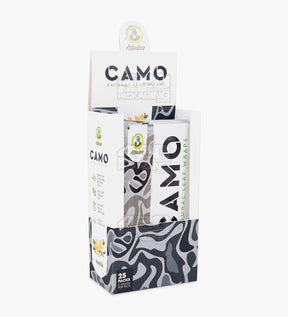 Camo Vanilla Natural Leaf Mini Rolls Blunt Wraps 25/Box - 2