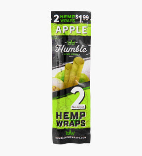 Humble Apple 108mm Natural Hemp Paper Wraps 25/Box - 2