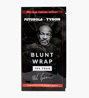 Futurola Tyson Ranch 2.0 "The Toad" 109mm King Size Terpene Infused Blunt Wraps 25/Box - 4