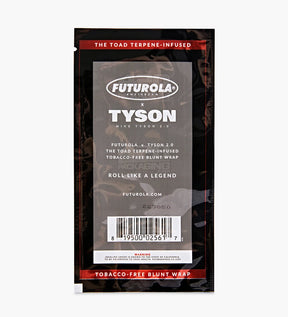 Futurola Tyson Ranch 2.0 "The Toad" 109mm King Size Terpene Infused Blunt Wraps 25/Box - 5