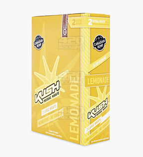 Kush Lemonade Super Seal Herbal Hemp Wraps 25/Box - 4