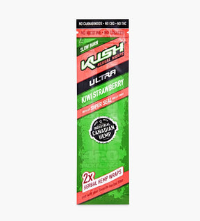 Kush Kiwi Strawberry Ultra Herbal Hemp Wraps 25/Box - 2