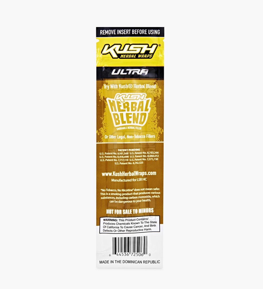Kush Lemonade Ultra Herbal Hemp Wraps 25/Box - 3