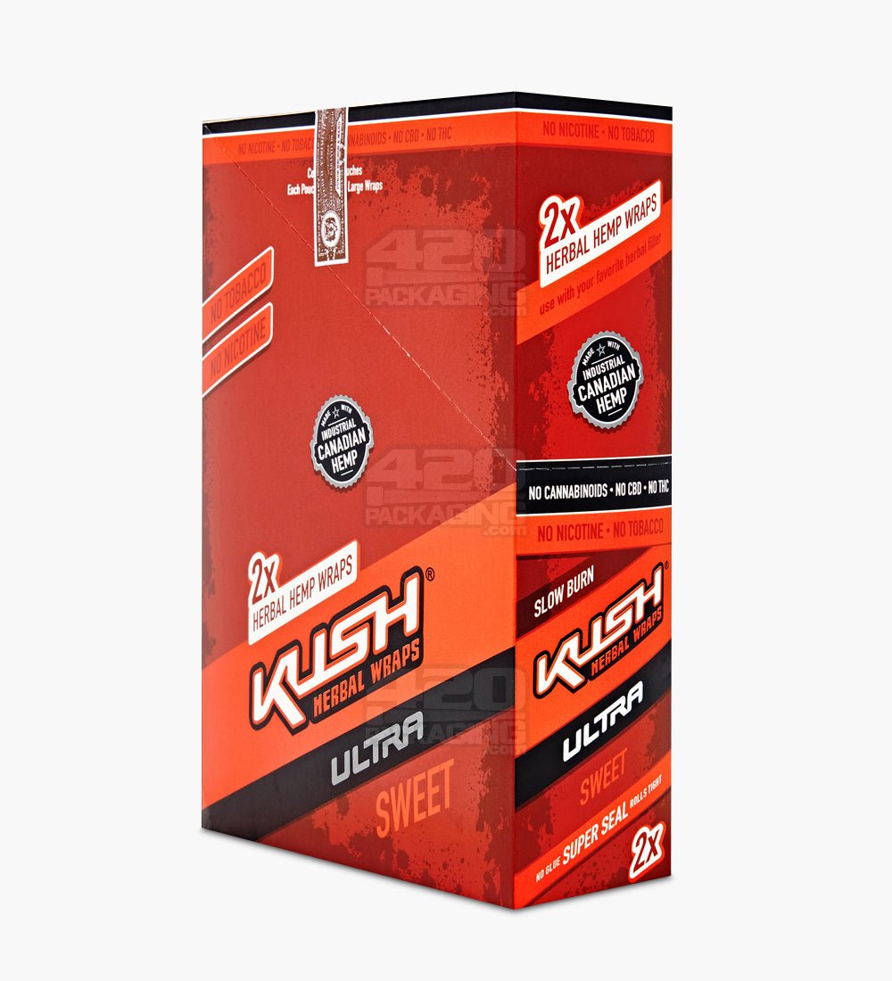 Kush Sweet Ultra Herbal Hemp Wraps 25/Box - 4