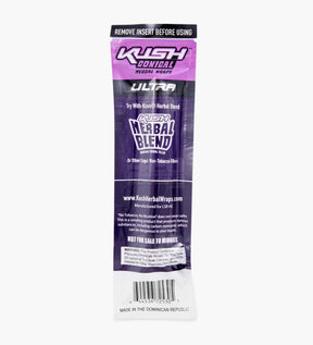 Kush Mixed Grape Ultra Herbal Hemp Conical Wraps 15/Box - 3