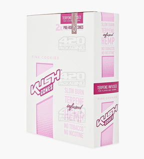 Kush Pink Cookies Terpene Infused Herbal Hemp Conical Wraps 12/Box - 4