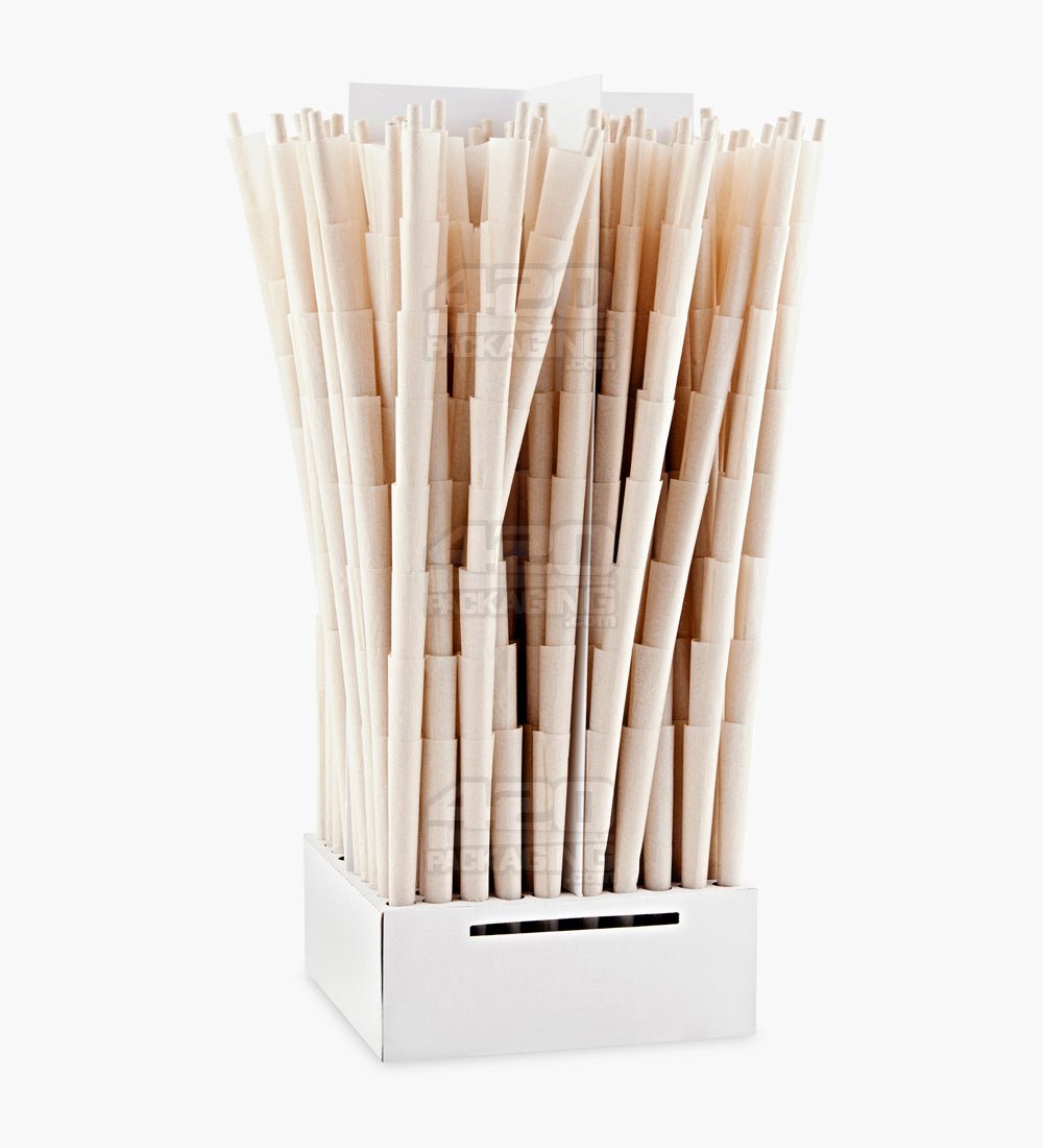 Kush 98mm Special Size Organic Hemp Pre Rolled Cones w/ Filter Tip 800/Box - 3
