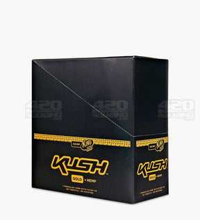 Kush 24K Gold Hemp King Size Pre Rolled Cones 8/Box - 6