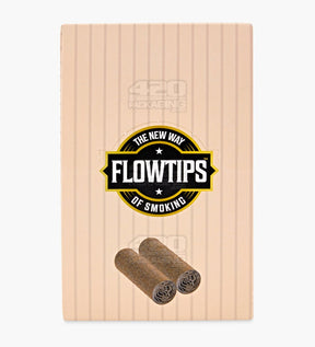 FLOWTIPS 20mm Unbleached Biodegradable Filter Tips 10/Box - 3