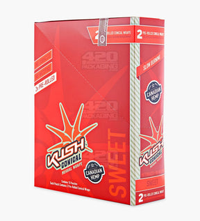 Kush Sweet Herbal Hemp Conical Wraps 15/Box - 4