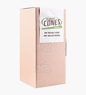 The Original Cones 140mm Party Size Organic Hemp Paper Pre Rolled Cones w/ Filter Tip 700/Box - 4