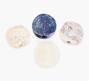 Marble Smoking Stone Joint Holder | Assorted - 1.5in Diameter - 2