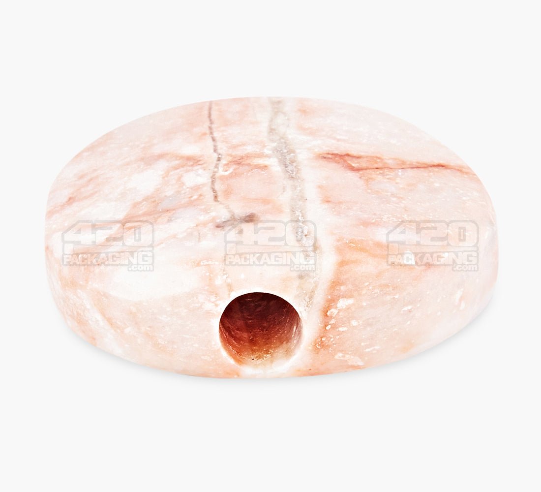 Marble Smoking Stone Joint Holder | Assorted - 1.5in Diameter - 3