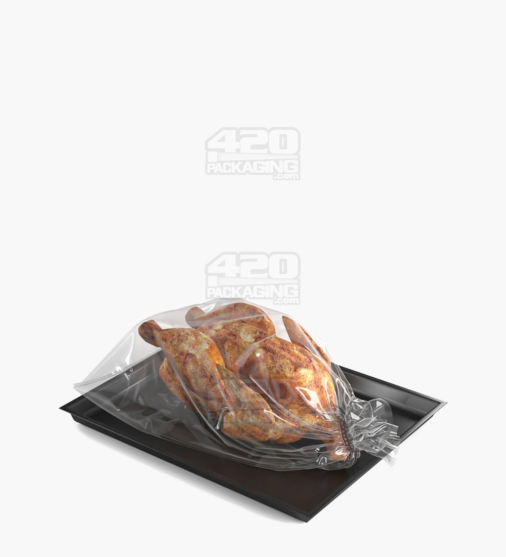 Clear 18" x 24" Turkey Oven Bags 100/Box - 4