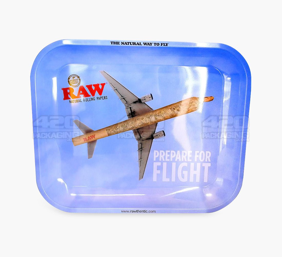 RAW Large Metal Prepare for Flight Rolling Tray - 2