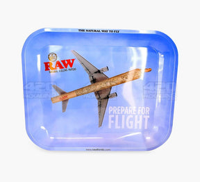 RAW Large Metal Prepare for Flight Rolling Tray - 2