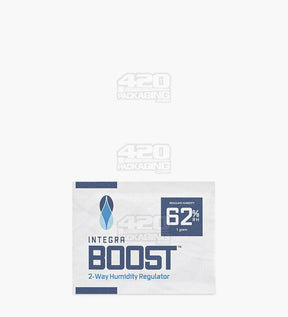 Integra Boost 1 Gram 62% 2-Way Humidity Packs 100/Box - 2