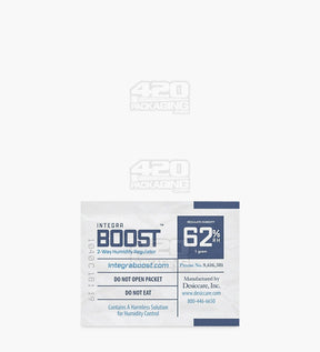 Integra Boost 1 Gram 62% 2-Way Humidity Packs 100/Box - 3