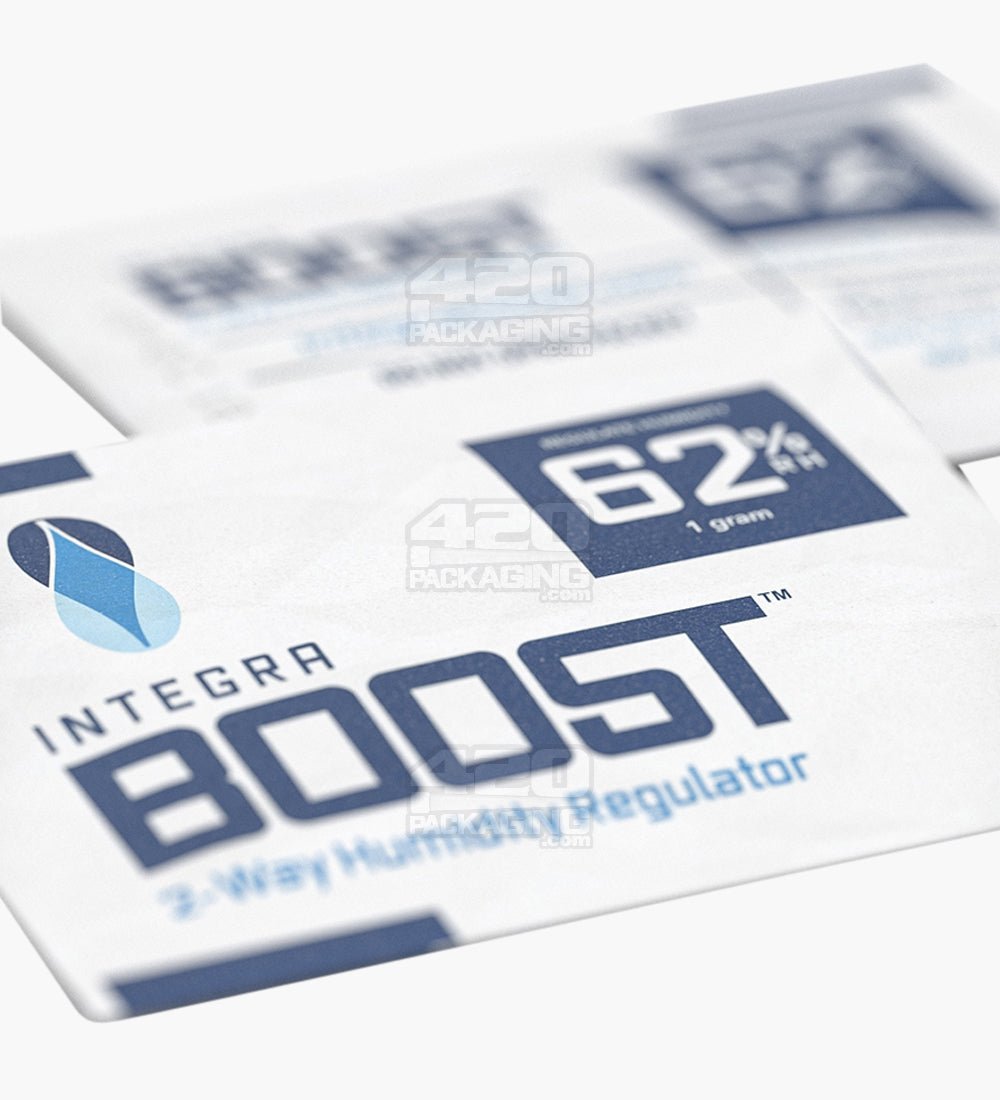 Integra Boost 1 Gram 62% 2-Way Humidity Packs 100/Box - 4