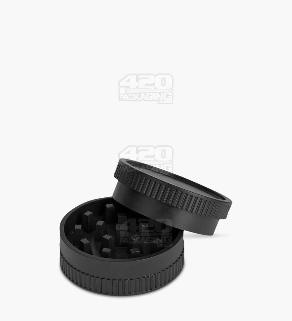 Biodegradable 55mm Black Thick Wall Grinder 12/Box - 9