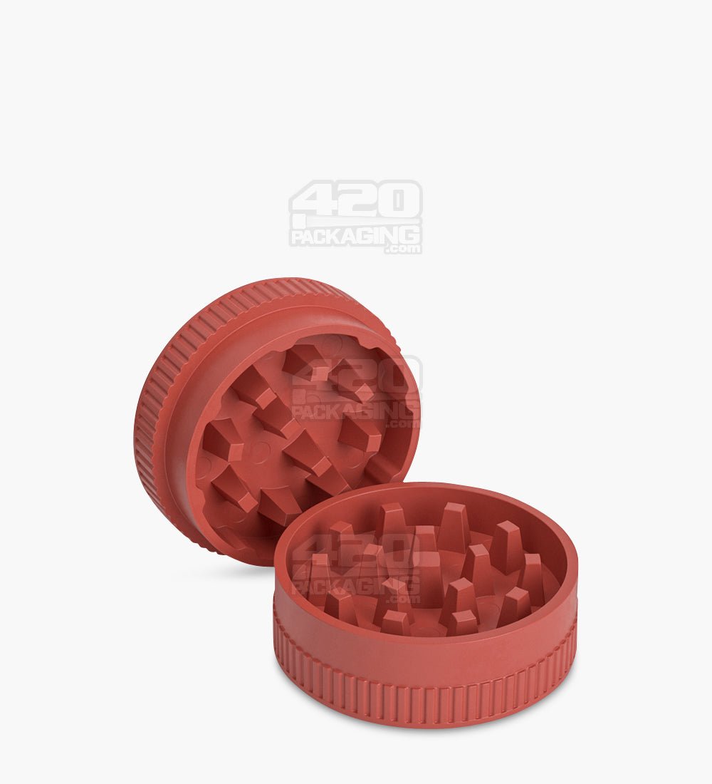 Biodegradable 55mm Red Thick Wall Grinder 12/Box - 6