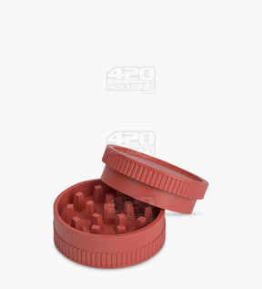 Biodegradable 55mm Red Thick Wall Grinder 12/Box - 9