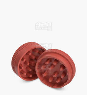 Biodegradable 55mm Red Thick Wall Grinder 12/Box - 10
