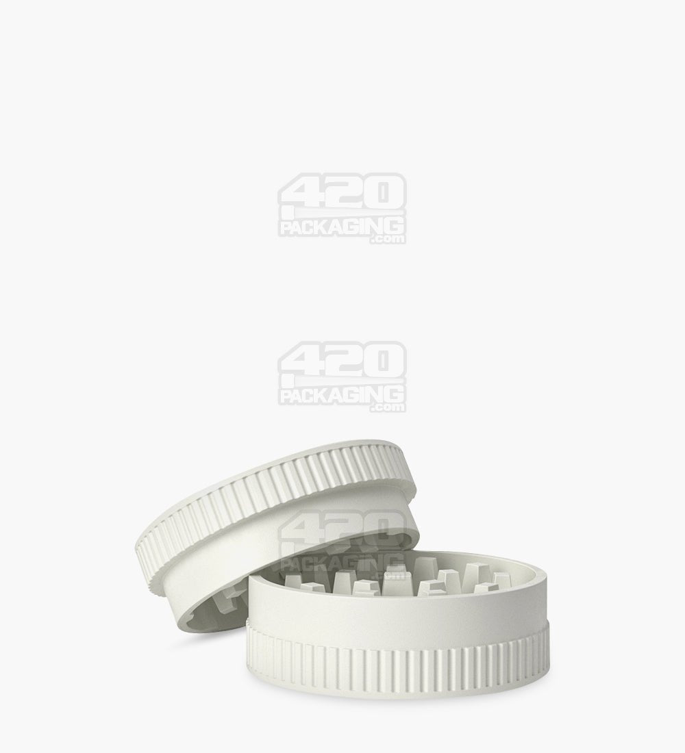 Biodegradable 55mm White Thick Wall Grinder 12/Box - 1