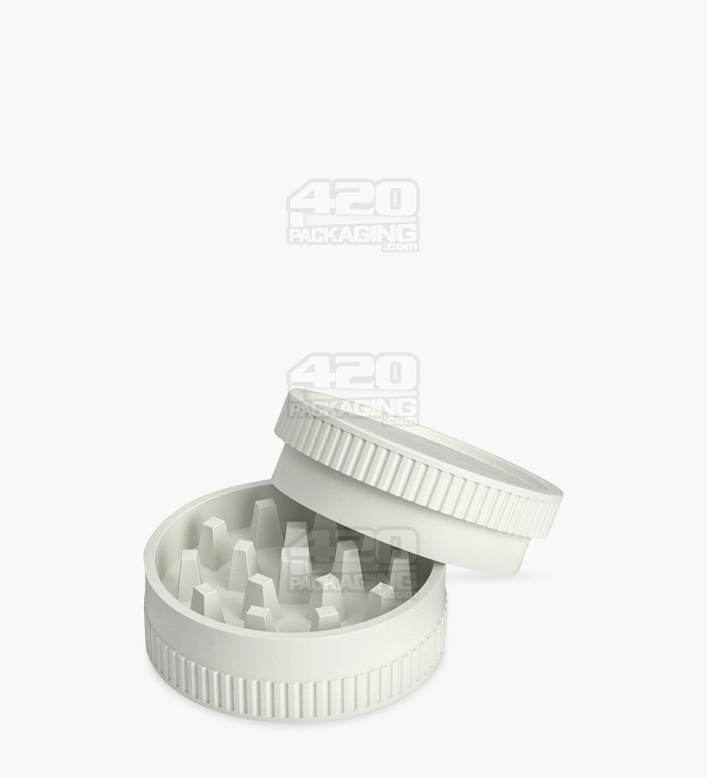 Biodegradable 55mm White Thick Wall Grinder 12/Box - 9