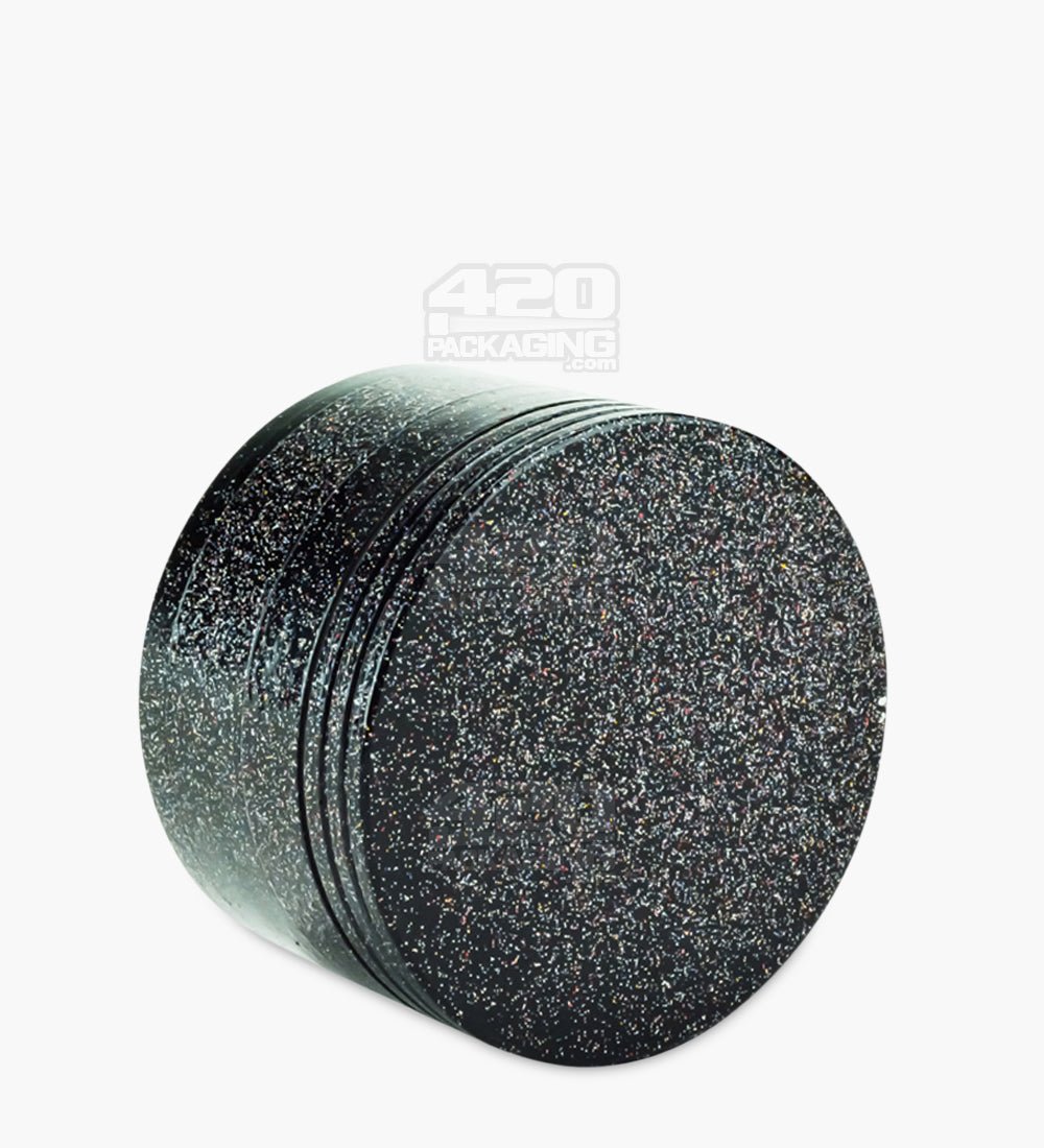 4 Piece 63mm Assorted Glitter Crusher Magnetic Metal Grinder w/ Catcher - 3