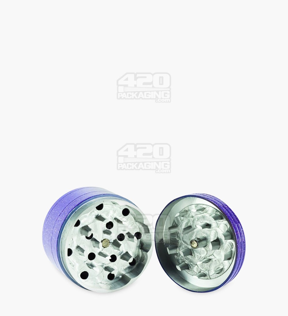 4 Piece 57mm Assorted Magnetic Metal Grinder w/ Catcher - 6