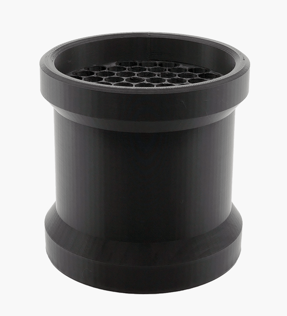 Humboldt Black 109mm Pre Rolled Cone Filling Machine Cartridge (55 Cone Capacity) - 1