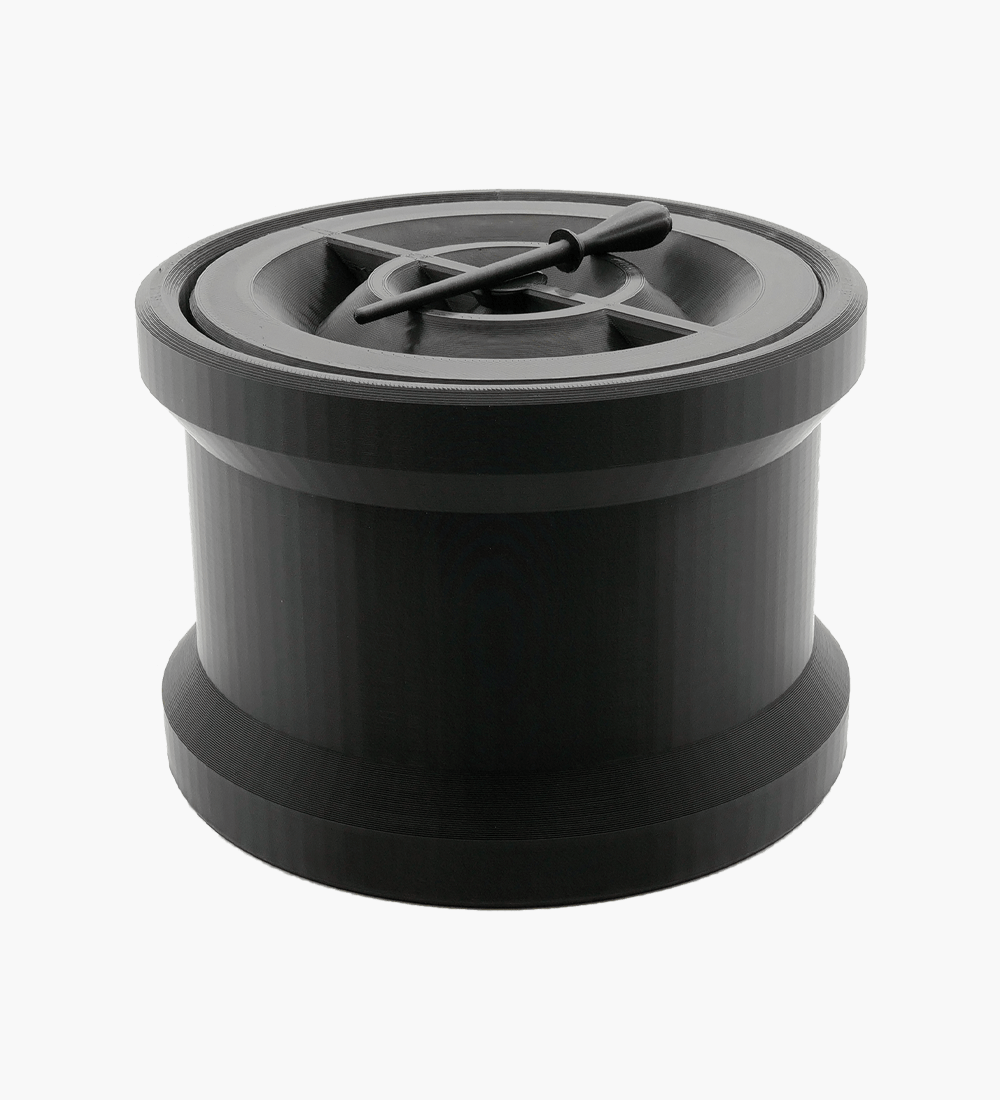 109mm Pre-Rolled Printed Black Cones - Printed Black Paper