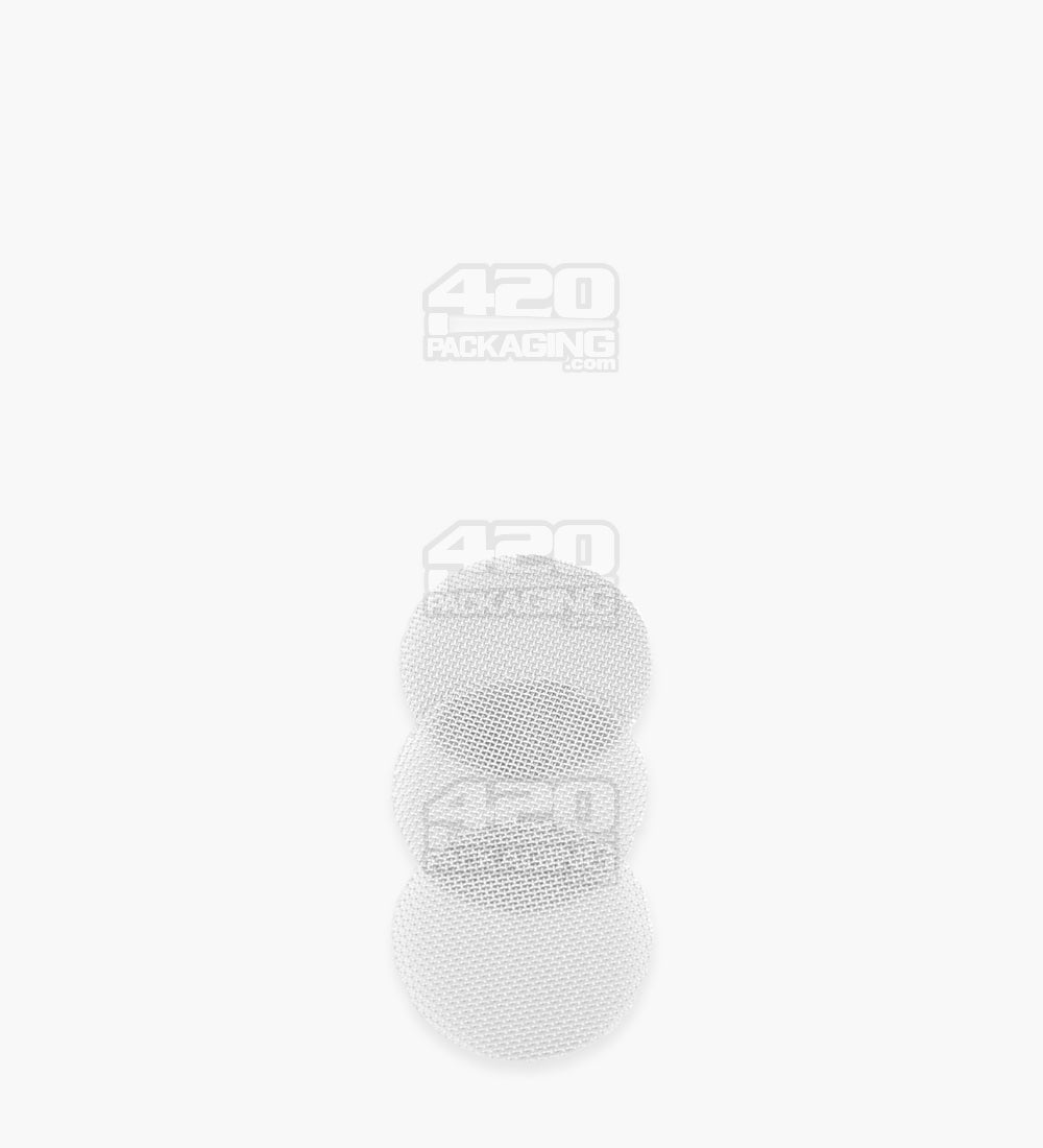 GENIUS PIPE | Trutaste Stainless Steel Pipe Screens | 0.75" Diameter - Metal - 3 Count