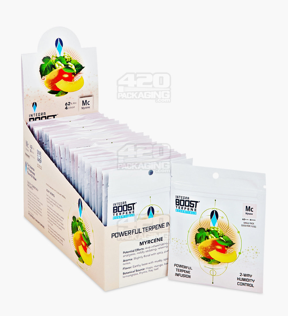 Integra Boost Terpene Essentials Myrcene 4 Gram 62% Humidity Packs 48/Box - 1